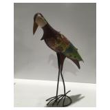 Metal bird art