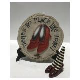 Wizard of Oz collectors piecesThe shoes are a