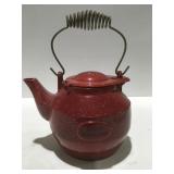 Metal cast enamel kettle