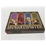 Vintage dragon masters fantasy game of mythical