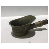 Vintage brass silk iron