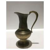 Vintage metal pitcher