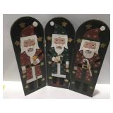 Christmas decor hinged