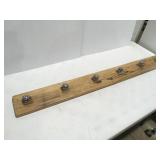 Ceramic knob  decorative coat rack 50 1/2ï¿½