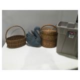 Baskets & tote no lid