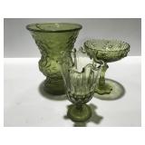 Green glassware