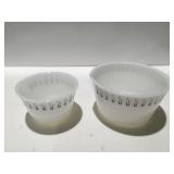 Vintage, Hazel Atlas, mixing bowls