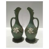 2 Roseville pottery Pitchers 617-10