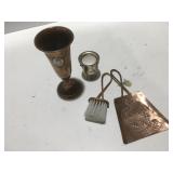 Vintage metal items