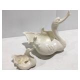 Ceramic Swans