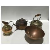 miscellaneous tea pots