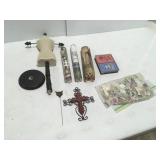 Radius, stamps, playing cards, wallpaper border