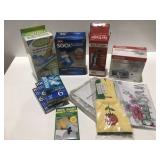 Miscellaneous items in boxes