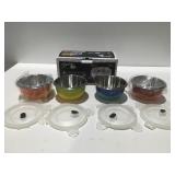Fiesta eight piece microwave safe prep bowl set