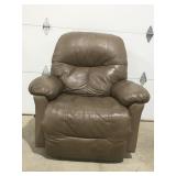 Brown recliner