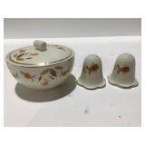Hallï¿½s superior autumn leaf jewel Salt & pepper,