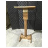 Wood podium 46ï¿½ tall
