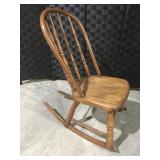 small wood rocker