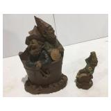 Tom Clark gnome sculptures