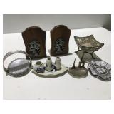 Bookends aluminum coasters, souvenir items
