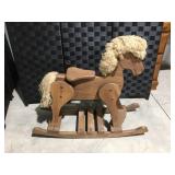 Rocking horse wood