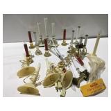 Candlestick lights electric and battery