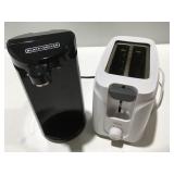 Can opener and toaster