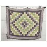 Crocheted blanket 54" x 45"