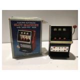 Vintage slot machine, battery operated untested