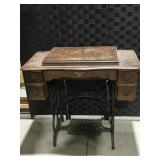 Antique Capital city pedal sewing machine and