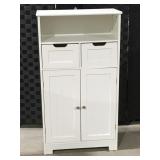 White cabinet 43" x 24" x 12"