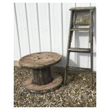 Wood spool 27 inches, 4