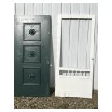 2 - 36" outdoor doors