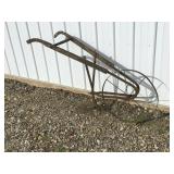 Yard decor, antique cultivator