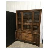 Mid century modern china cabinet  55" x  73"