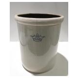 Vintage Crock number 12 has cracks