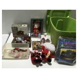Christmas decor, ornaments and more & tote