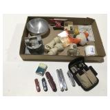 Knives, lighter ashtray, and more