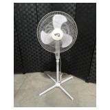 Pedestal plastic fan works