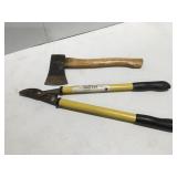 Small axe and loppers