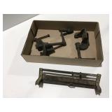 Portable two piece vise , and saw sharpening vise