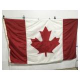 Canadian flag large 117" x  70"