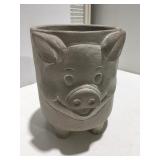 Concrete Pigg face planter