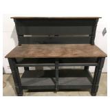 Potting bench 60" x 26" x 55"