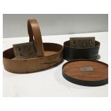 Henn Wood box and basket
