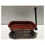 Miniature radio flyer wagon