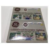 2 sets of GE commercial decorative lighting