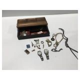 Dresser box and contents