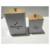 Dog treat tins