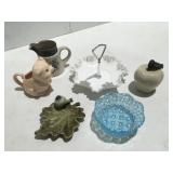Glass, decor, items, Fenton?